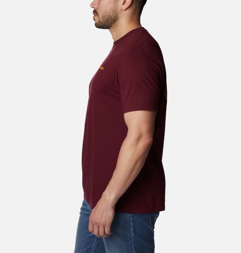 Thumbnail: Men's New Heights Graphic T-Shirt, Color: Rich Wine, image 3