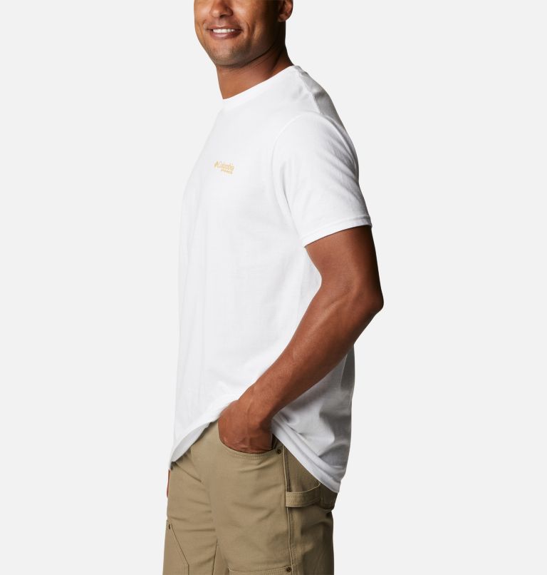 Thumbnail: Men's PHG Facto Graphic T-Shirt, Color: White, image 3