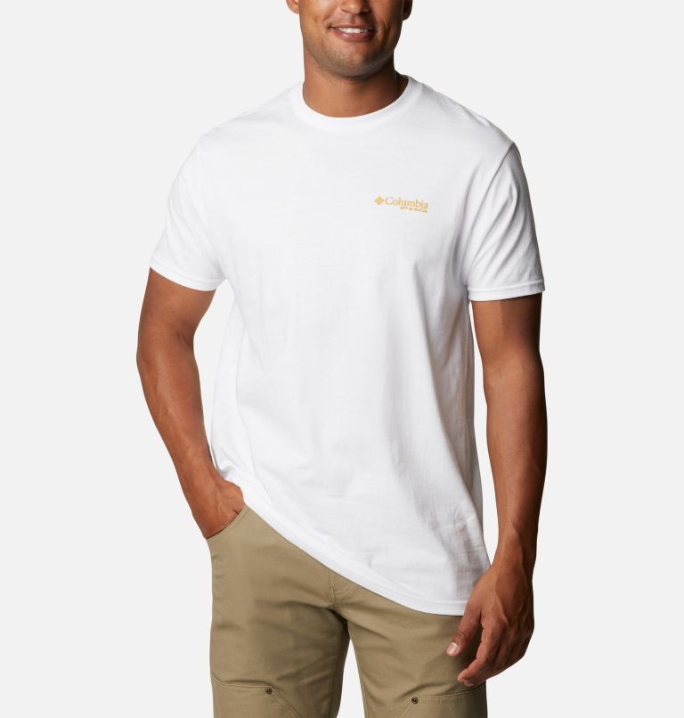 Men's PHG Facto Graphic T-Shirt, Color: White, image 2