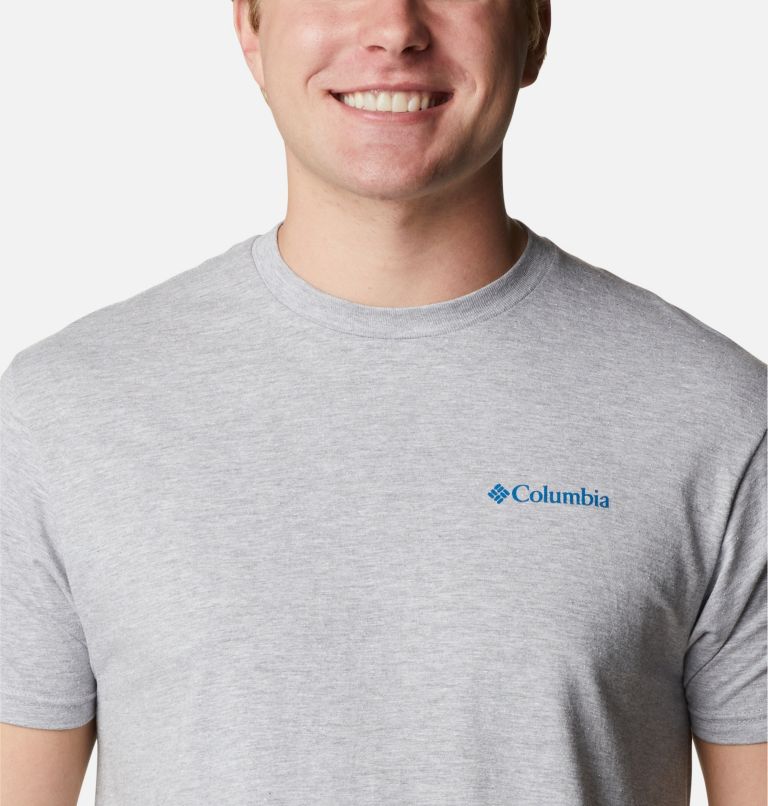 Men's Ratoon Graphic T-Shirt, Color: Grey Heather, image 4