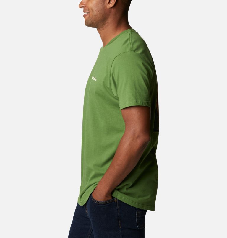 Men's Camber Graphic T-Shirt, Color: Dark Backcountry, image 3