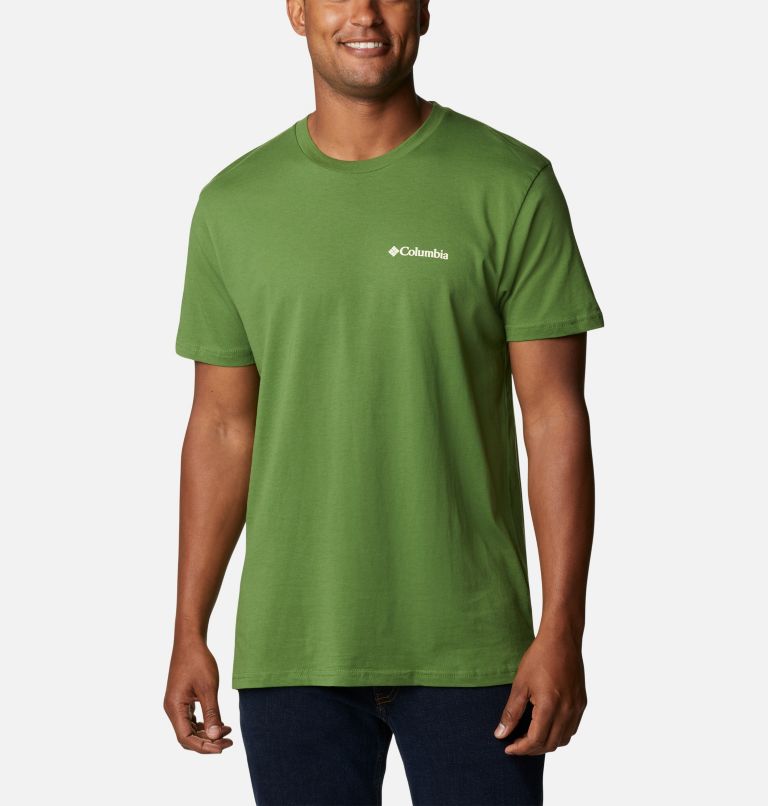 Thumbnail: Men's Camber Graphic T-Shirt, Color: Dark Backcountry, image 2