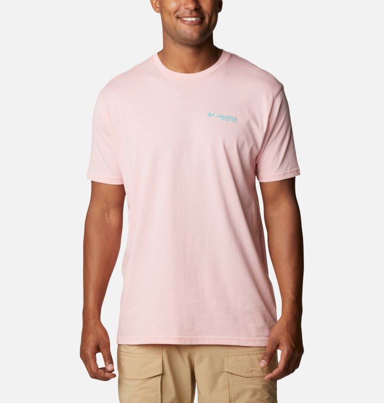 Thumbnail: Men's PFG Reel Graphic T-Shirt, Color: Cupid, image 2