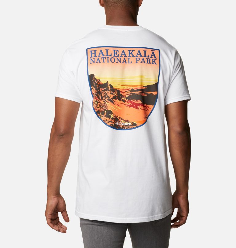 Men's Haleakala National Park T-Shirt, Color: White, image 1
