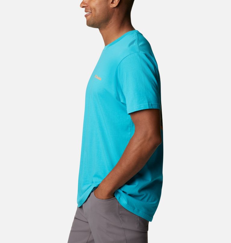 Men's Haleakala National Park T-Shirt, Color: Emerald Sea, image 3
