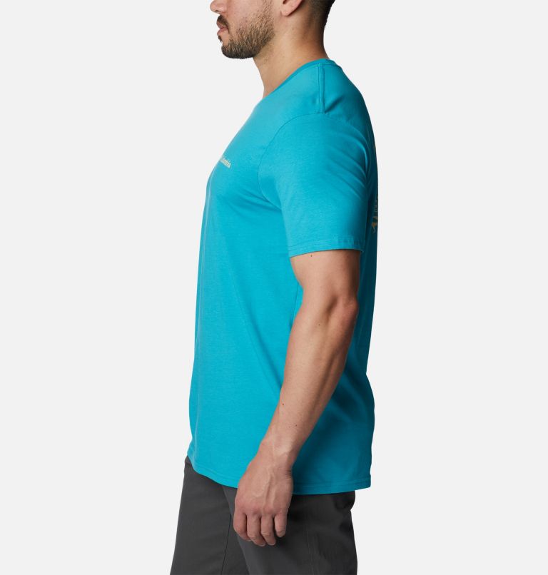 Men's Kono Graphic T-Shirt, Color: Emerald Sea, image 3