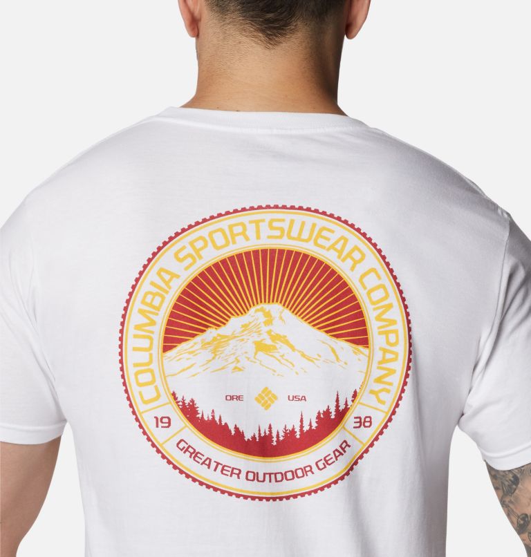 Thumbnail: Men's Krover Graphic T-Shirt, Color: White, image 5