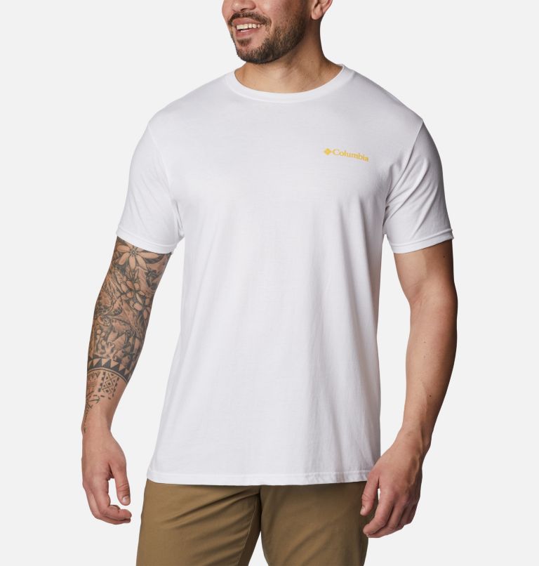 Men's Krover Graphic T-Shirt, Color: White, image 2