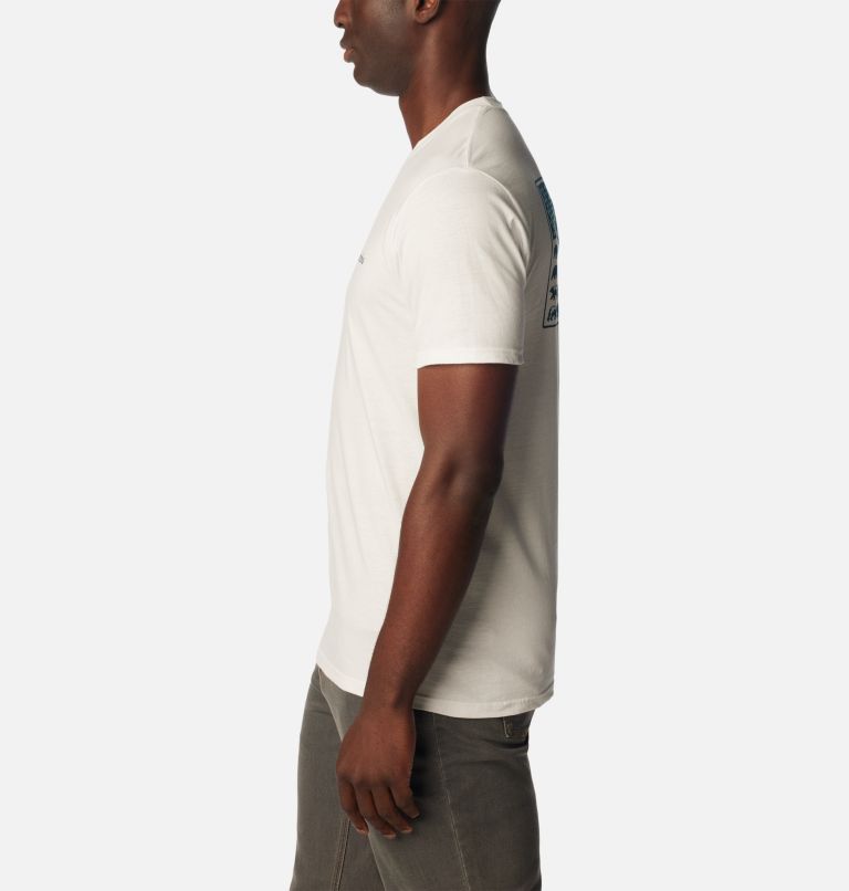 Thumbnail: Men's Brony Graphic T-Shirt, Color: White, image 3