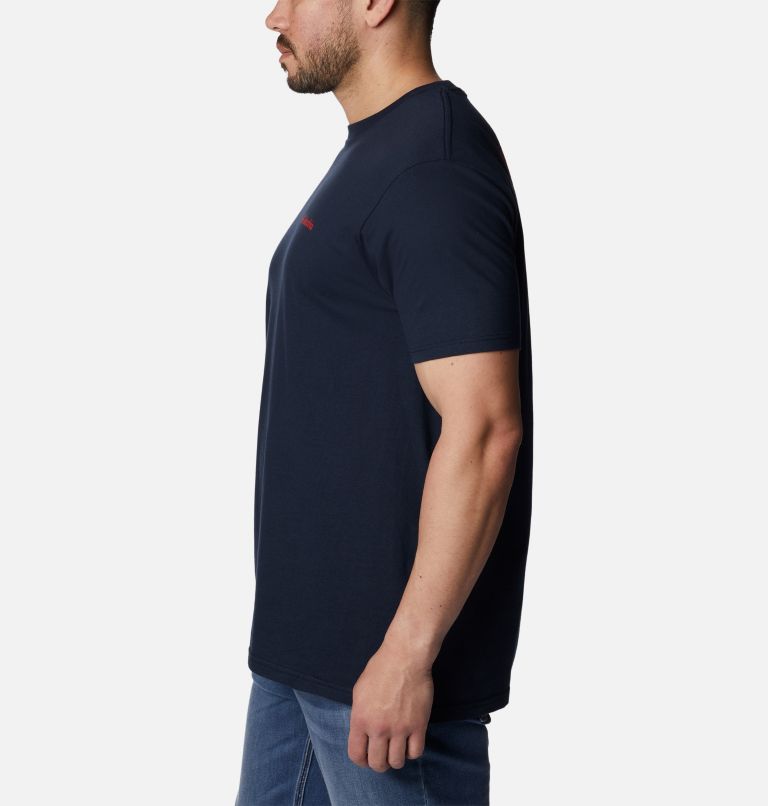 Thumbnail: Men's Brony Graphic T-Shirt, Color: Columbia Navy, image 3