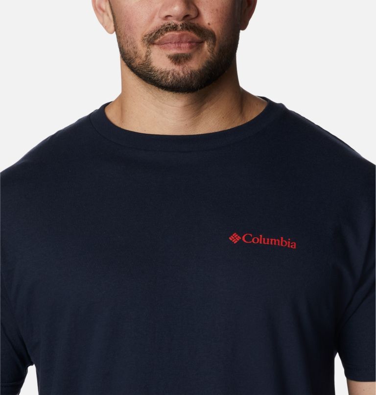 Men's Brony Graphic T-Shirt, Color: Columbia Navy, image 4
