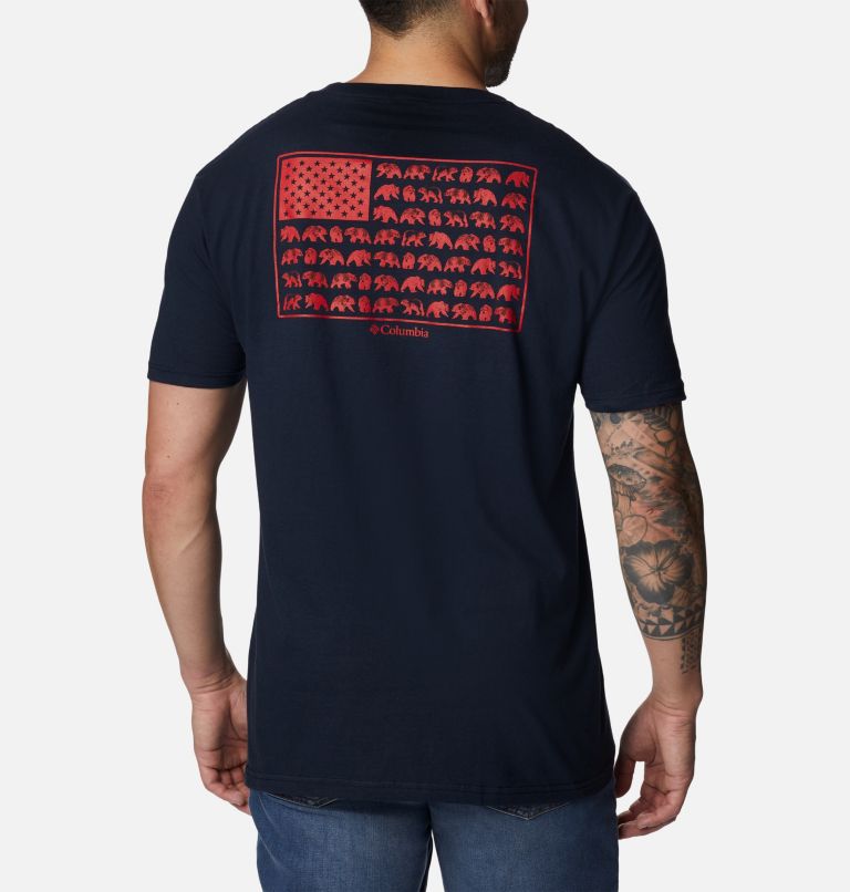 Thumbnail: Men's Brony Graphic T-Shirt, Color: Columbia Navy, image 1