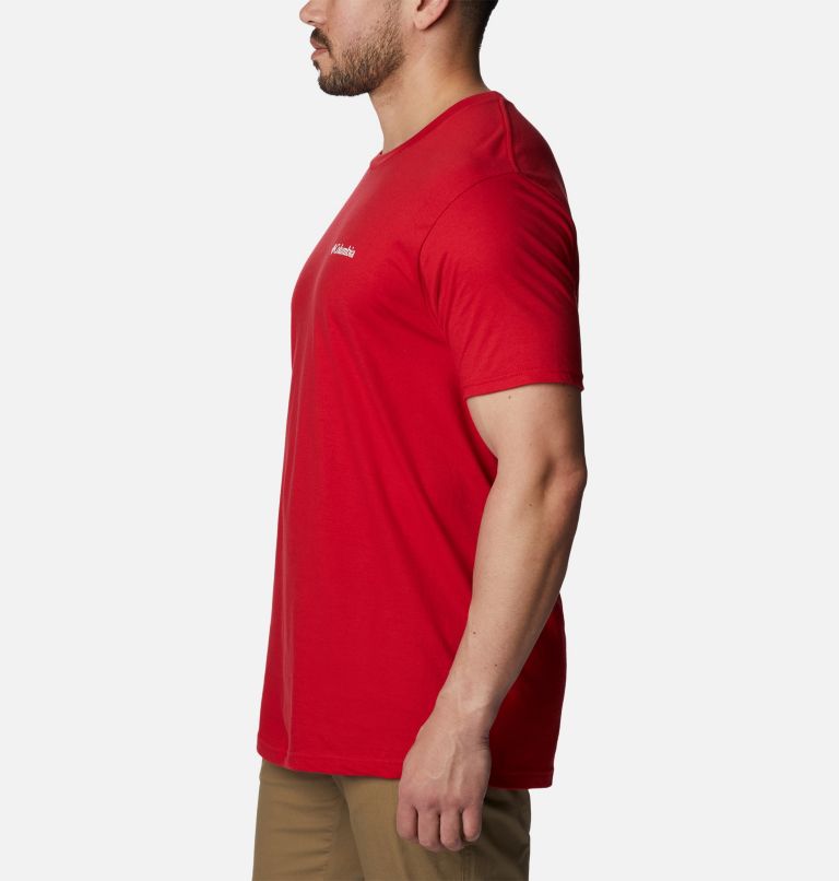 Thumbnail: Men's Kingston Graphic T-Shirt, Color: Mountain Red, image 3