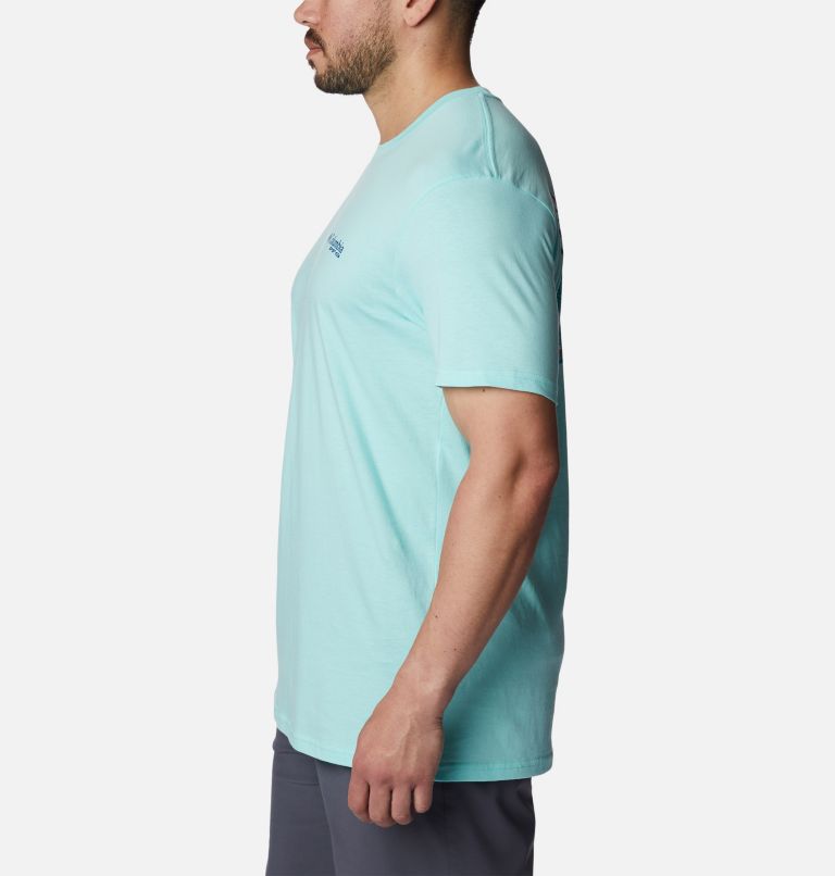 Men's PFG Mellon Graphic T-Shirt, Color: Gulfstream, image 3