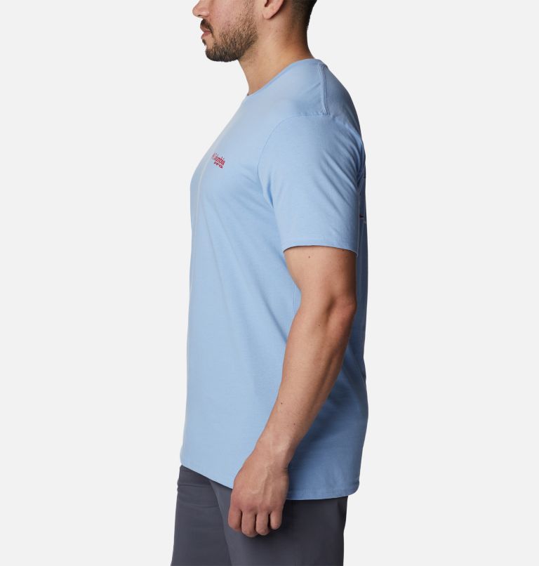 Men's PFG Pattel Graphic T-Shirt, Color: White Cap, image 3