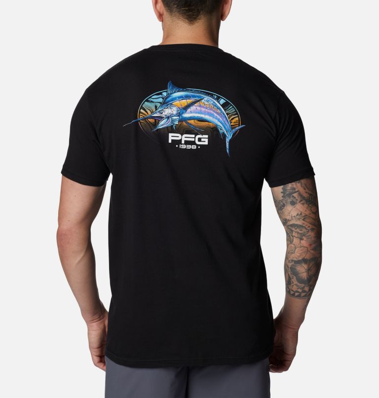 Columbia New PFG Marlin Graphic T-Shirt Men's Large 