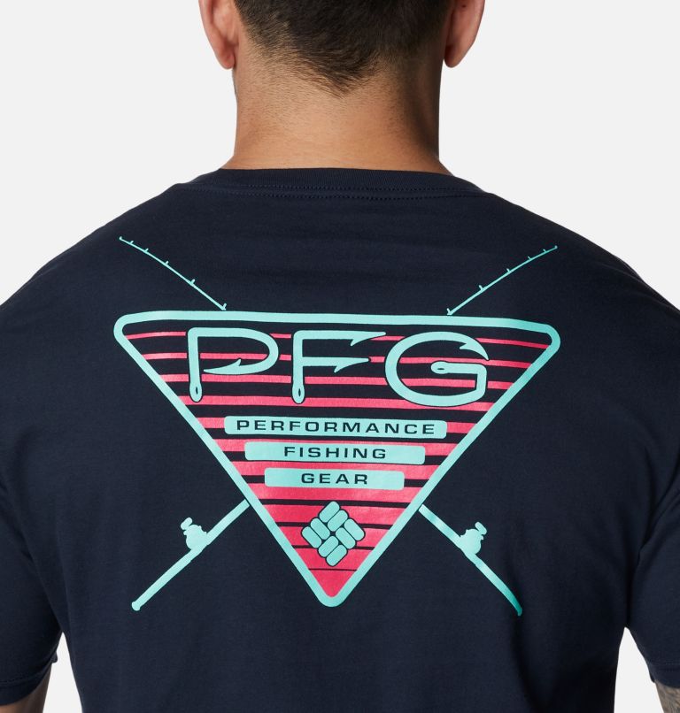 Thumbnail: Men's PFG Huki Graphic T-Shirt, Color: Columbia Navy, image 5