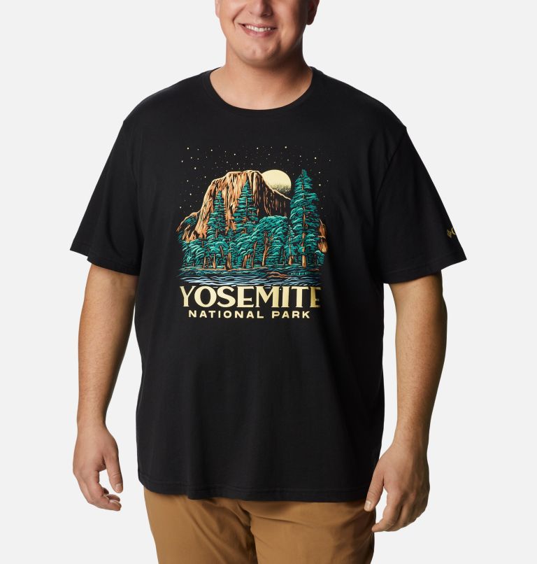 Men's Captain Yosemite T-Shirt - Big, Color: Black, image 1