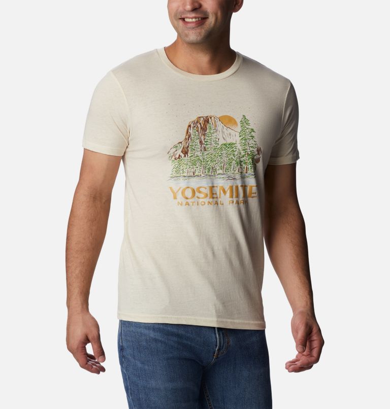 Men's NP Capitan Yosemite Graphic T-Shirt, Color: Chalk, image 5