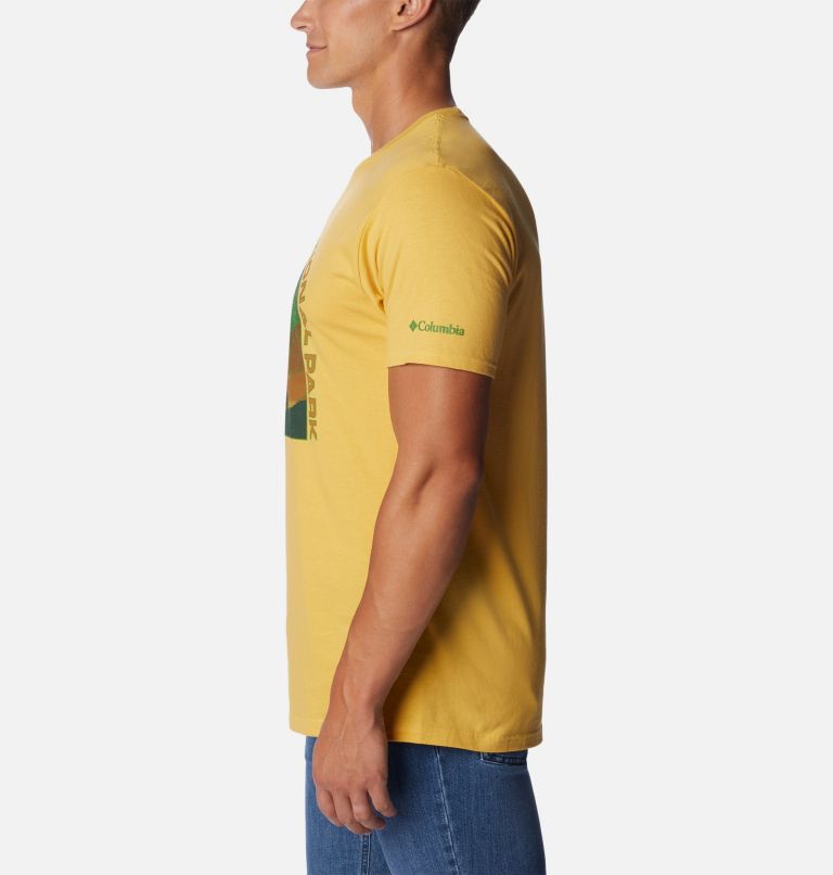Thumbnail: Men's Grand Canyon NP T-Shirt, Color: Mustard, image 3