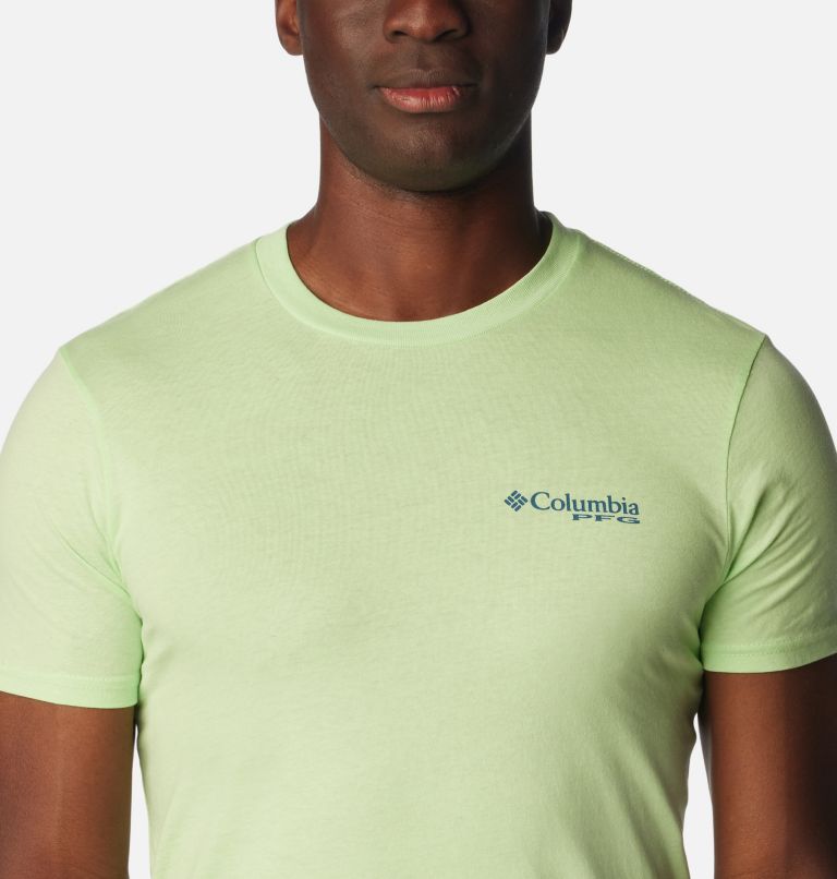 Columbia Men's PFG Keeves Graphic T-Shirt - L - Green