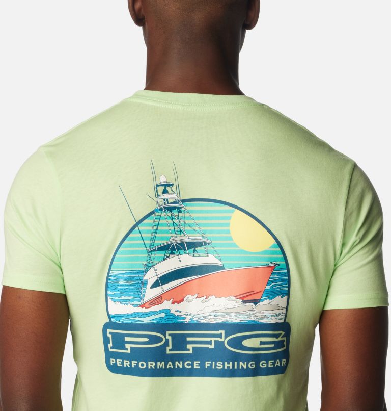 Men's PFG Keeves Graphic T-Shirt, Color: Key West, image 5