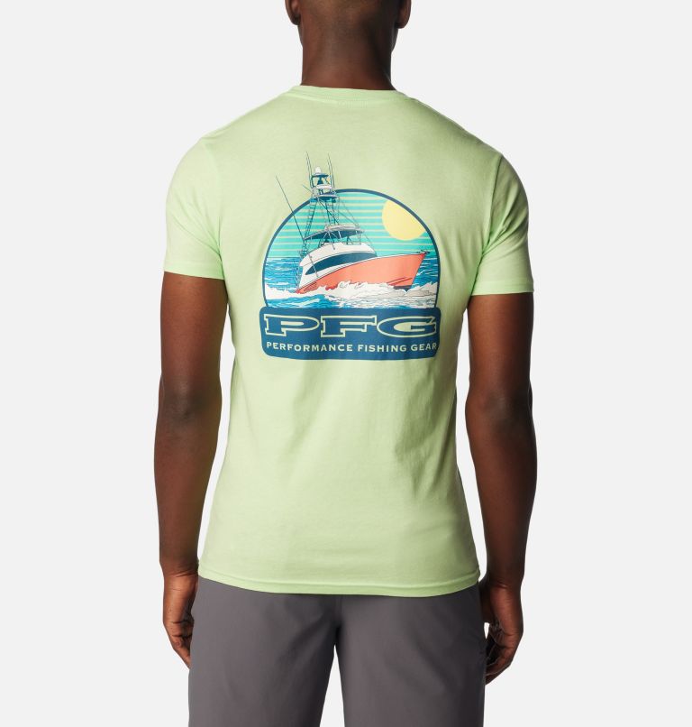 Thumbnail: Men's PFG Keeves Graphic T-Shirt, Color: Key West, image 1