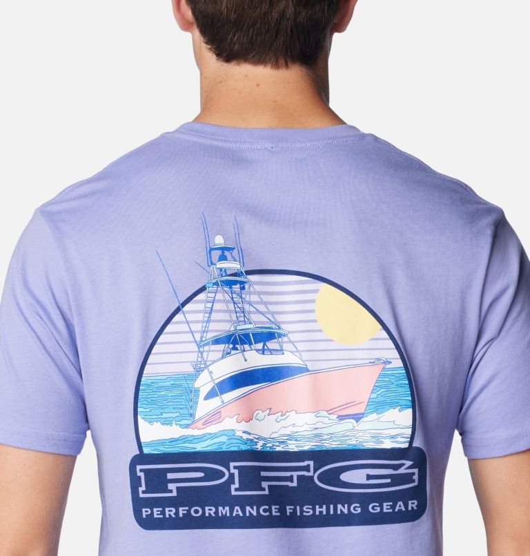 Men's PFG Keeves Graphic T-Shirt, Color: Fairytale, image 5