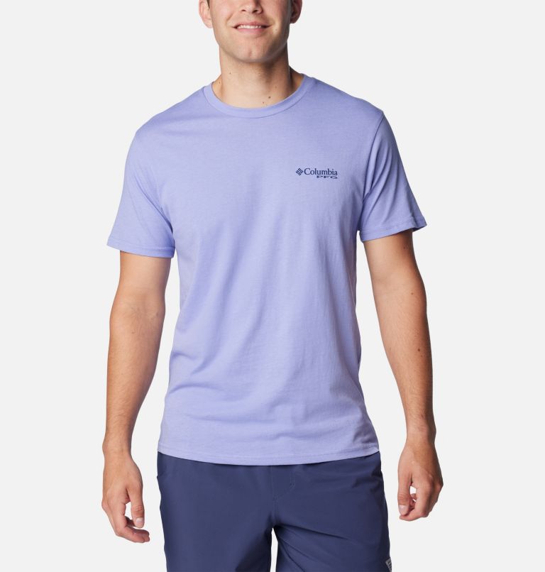 Thumbnail: Men's PFG Keeves Graphic T-Shirt, Color: Fairytale, image 2