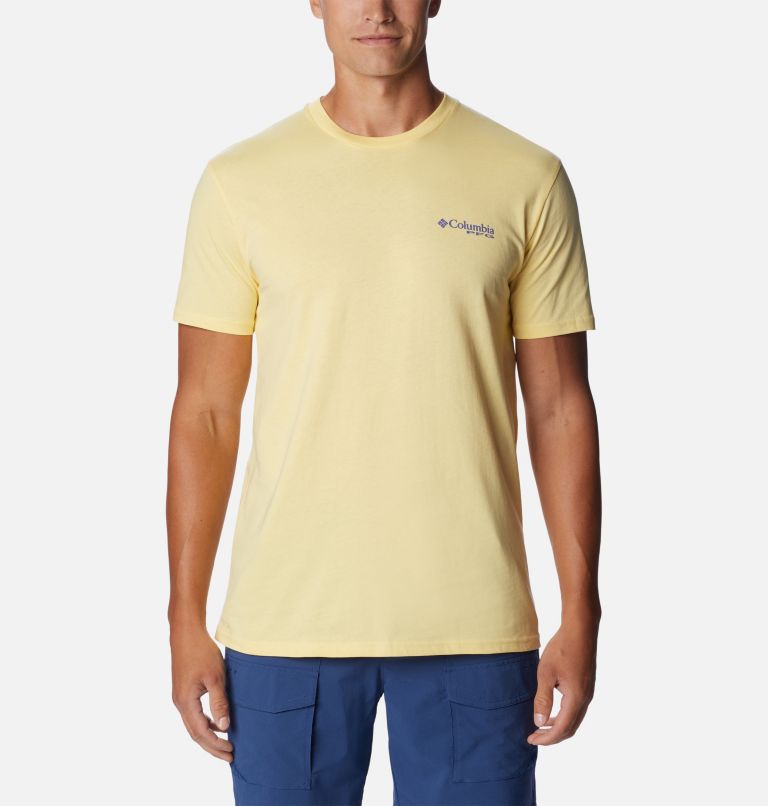 Men's PFG Keeves Graphic T-Shirt, Color: Sunlit, image 2
