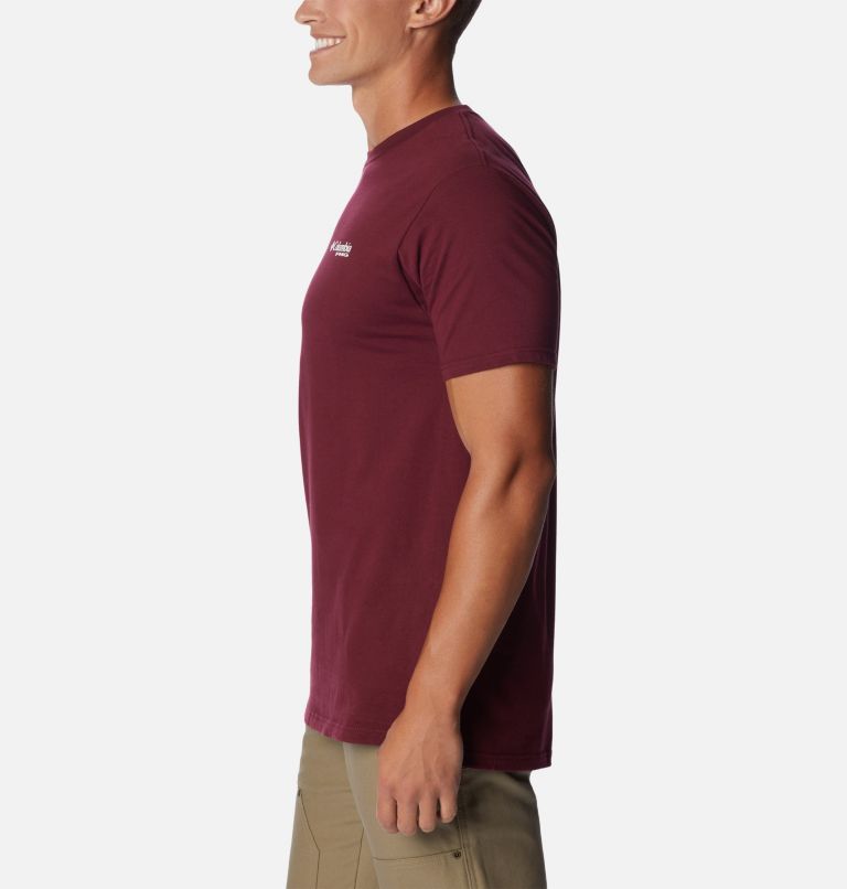 Men's PHG Cube T-Shirt, Color: Rich Wine, image 3