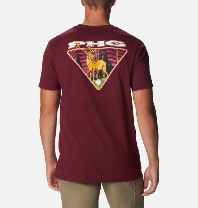 Thumbnail: Men's PHG Cube T-Shirt, Color: Rich Wine, image 1