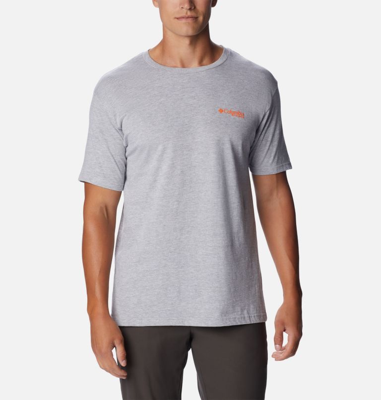 Thumbnail: Men's PHG Horchata T-Shirt, Color: Grey Heather, image 2