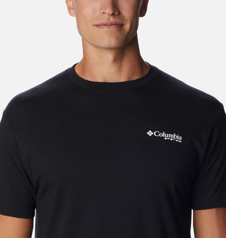 Men's PFG Hank Graphic T-Shirt, Color: Black, image 4