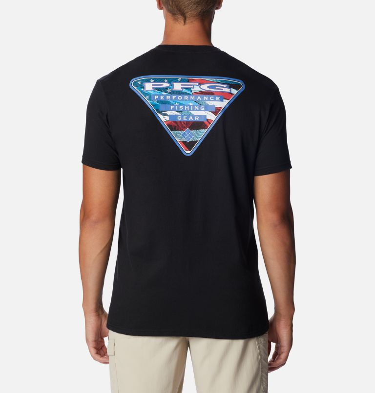 Men's PFG Hank Graphic T-Shirt, Color: Black, image 1