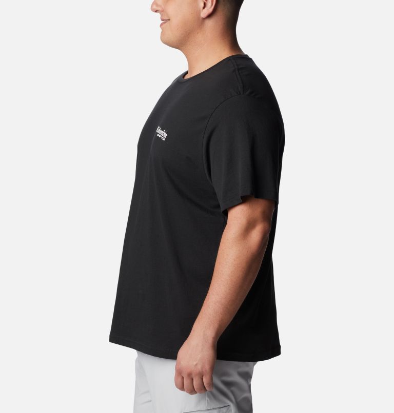 Men's PFG Hank Graphic T-Shirt - Big, Color: Black, image 3