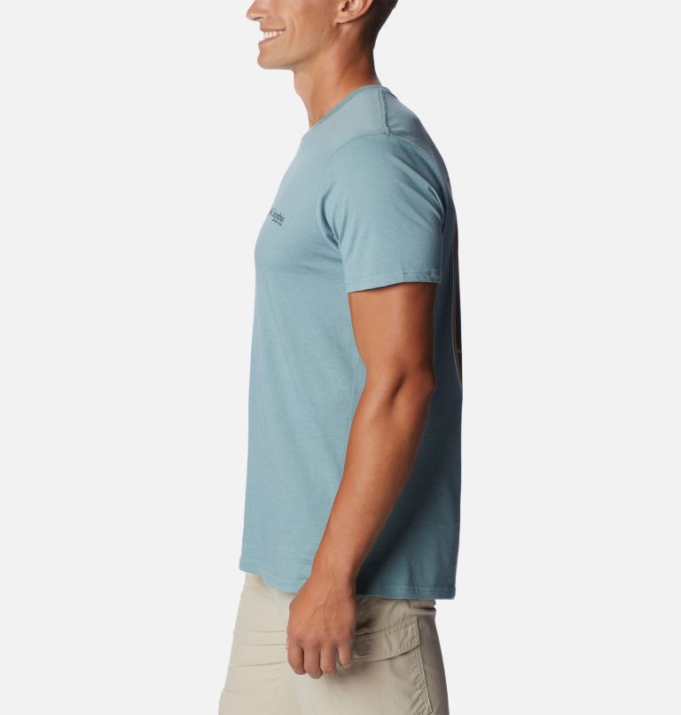 Men's PFG Dozer Graphic T-Shirt, Color: Storm, image 3