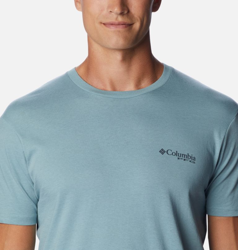 Thumbnail: Men's PFG Dozer Graphic T-Shirt, Color: Storm, image 4