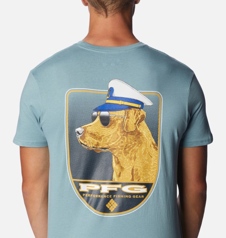 Men's PFG Dozer Graphic T-Shirt, Color: Storm, image 5