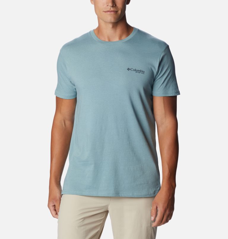 Thumbnail: Men's PFG Dozer Graphic T-Shirt, Color: Storm, image 2