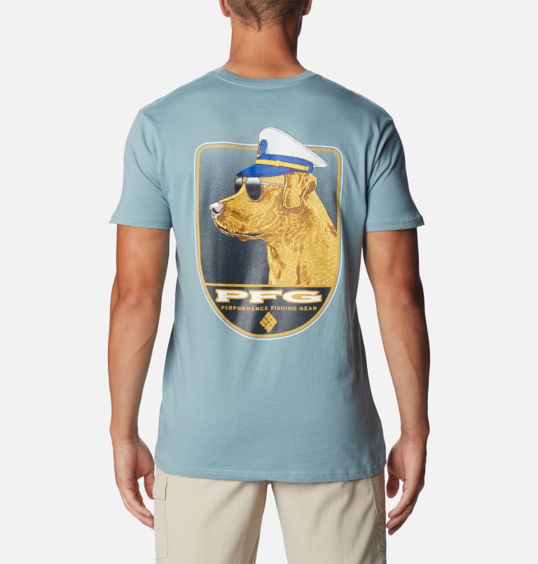 Thumbnail: Men's PFG Dozer Graphic T-Shirt, Color: Storm, image 1