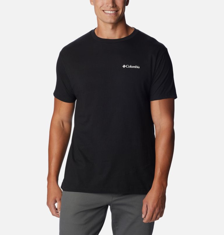Thumbnail: Men's Hudson Graphic T-Shirt, Color: Black, image 2
