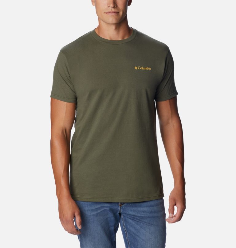 Thumbnail: Men's Bryson Graphic T-Shirt, Color: Surplus, image 2