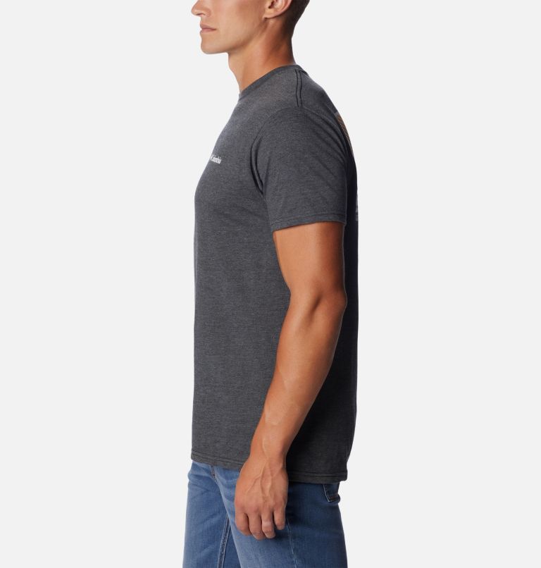 Men's Daimos Graphic T-Shirt, Color: Charcoal Heather, image 3