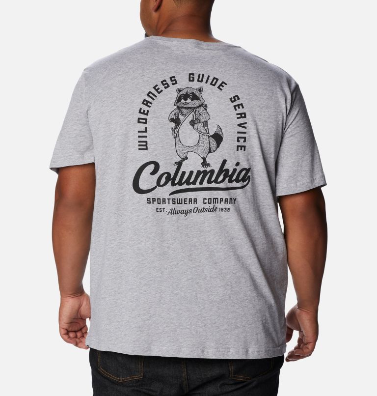 Thumbnail: Men's Rocky Graphic T-Shirt - Big, Color: Grey Heather, image 1