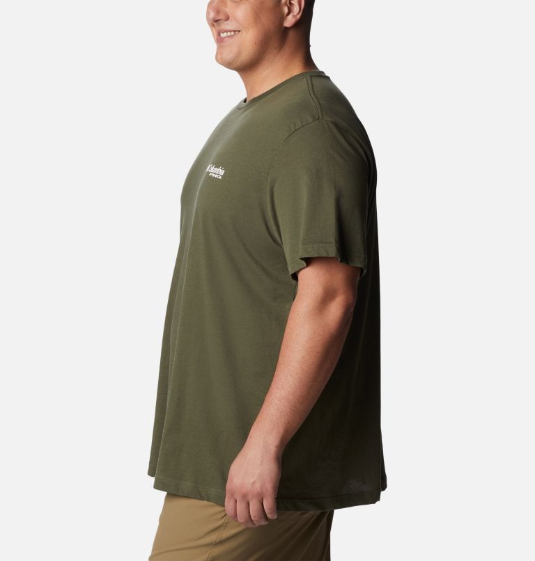Thumbnail: Men's PHG Cube T-Shirt - Big, Color: Surplus, image 3
