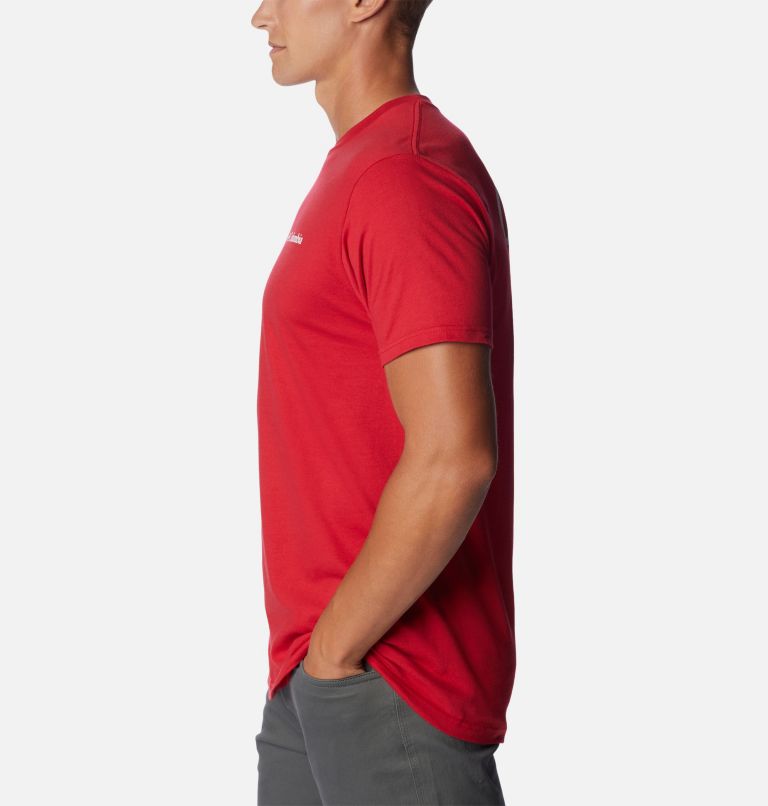 Men's Device Graphic T-Shirt, Color: Mountain Red, image 3