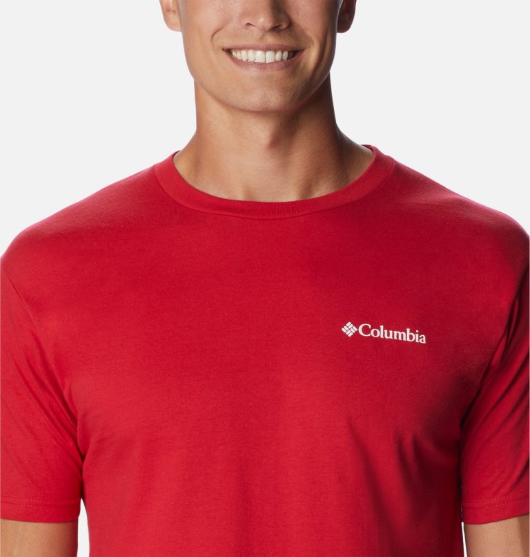 Men's Device Graphic T-Shirt, Color: Mountain Red, image 4