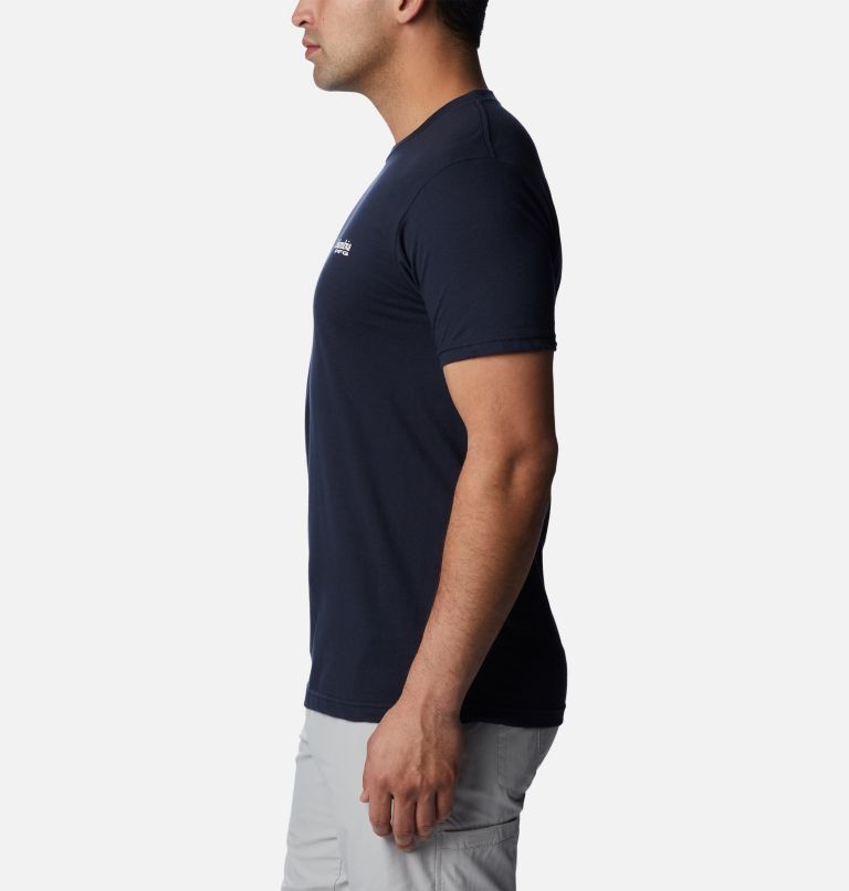 Men's PFG Constant Graphic T-Shirt, Color: Columbia Navy, image 3