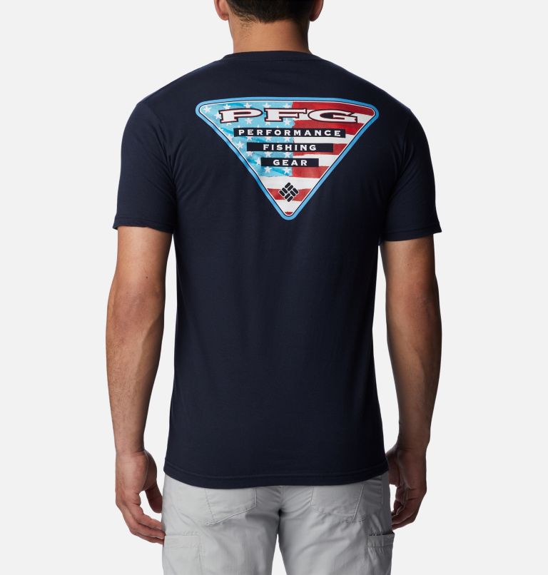 Thumbnail: Men's PFG Constant Graphic T-Shirt, Color: Columbia Navy, image 1